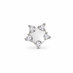 TAŞLI YILDIZ TRAGUS KÜPE