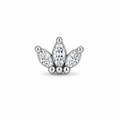MİNİ 3 TAŞ TRAGUS KÜPE