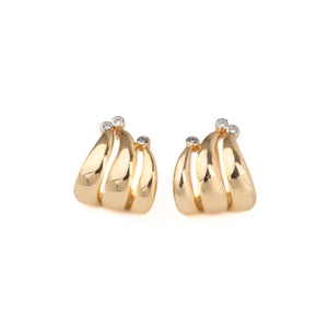 TAŞLI GOLD KÜPE