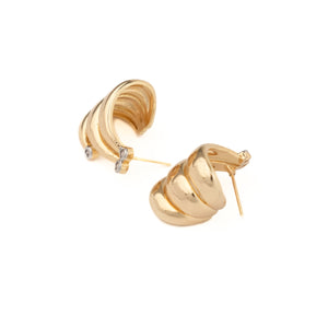 TAŞLI GOLD KÜPE
